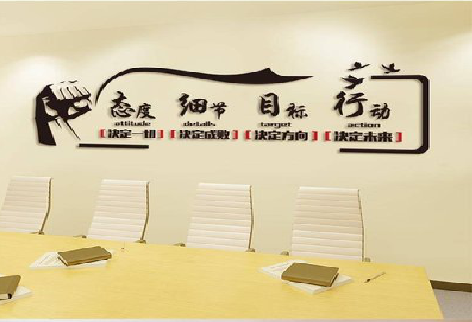 礼泉企业文化墙主要展示什么？