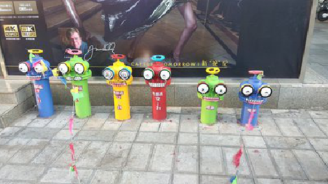 礼泉商业区彩绘