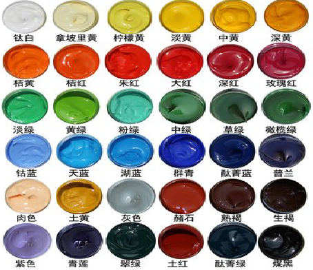 礼泉墙绘颜色的选择有讲究。