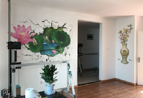 礼泉墙体彩绘相比墙纸的优势。