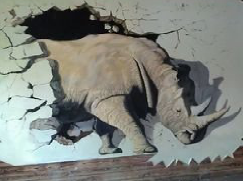 礼泉在墙绘中，如何绘制3D效果？