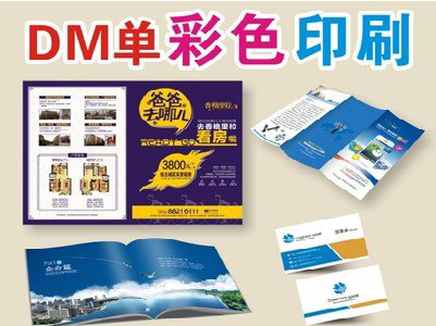礼泉单页印刷，色彩搭配简单。