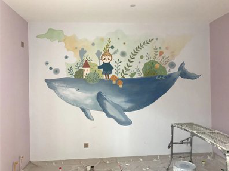 礼泉手绘墙的特点及优势。