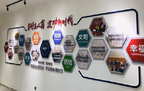 礼泉文化墙常用的生产材料有哪些?